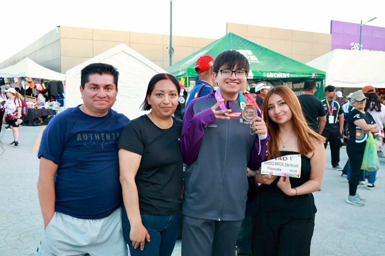 Gana Tlaxcala medalla de bronce en tiro con arco de la Olimpiada Nacional